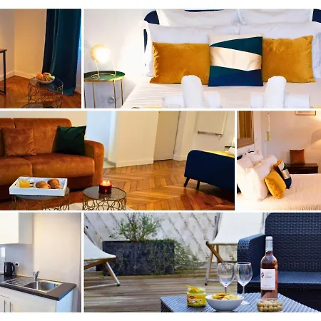 Le Charme D'antan - Terrasse - Balcon - Hypercentre Apartment